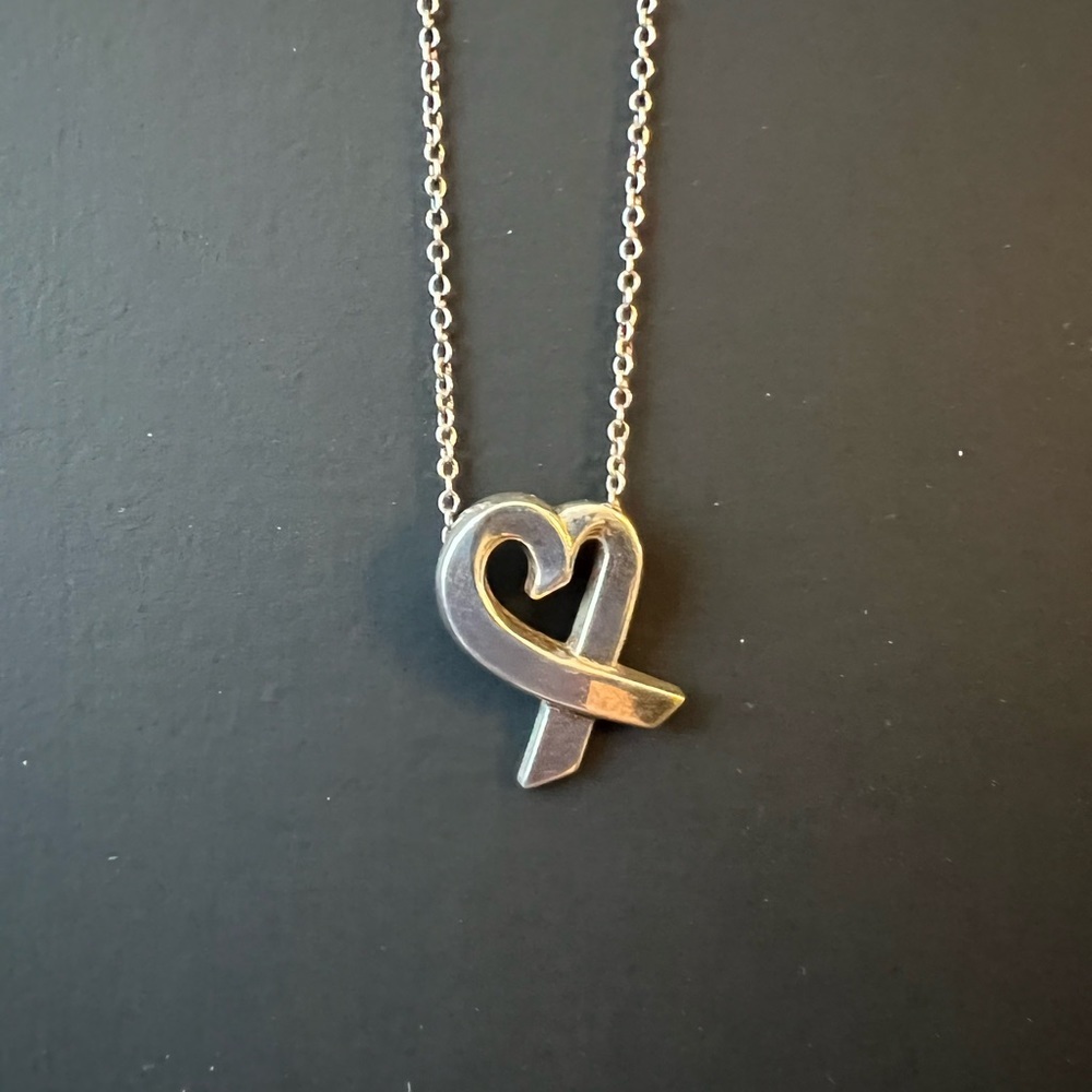 Tiffany Paloma Picasso Loving Heart Pendant